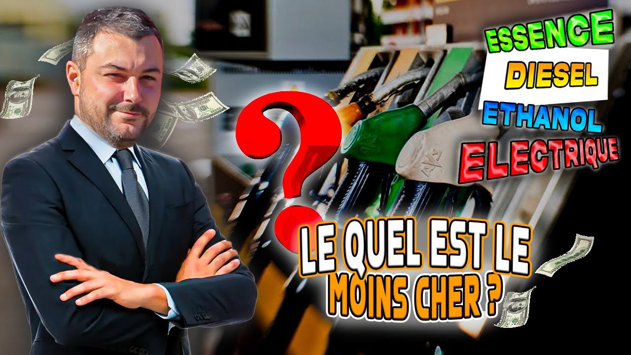 Le carburant moins cher en 2025⁉️Essence vs Diesel vs &Eacute;thanol vs &Eacute;lectrique⚡️
