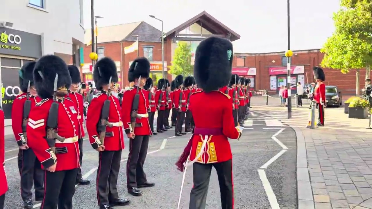 Irish Guards in Carrickfergus, 4 September 2025