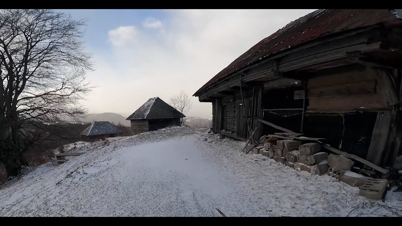 Sur Ron ride in Transilvania 13  - Christmas 2025 with snow!