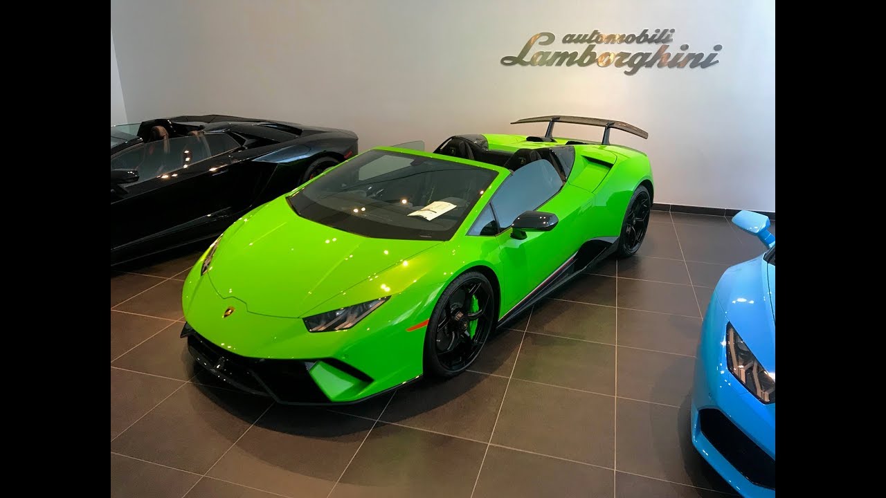 Lamborghini Dealer Manhattan Tour