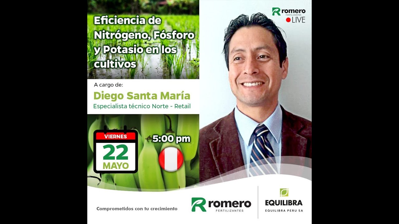 Eficiencia de Nitrógeno, Fósforo y Potasio en los Cultivos