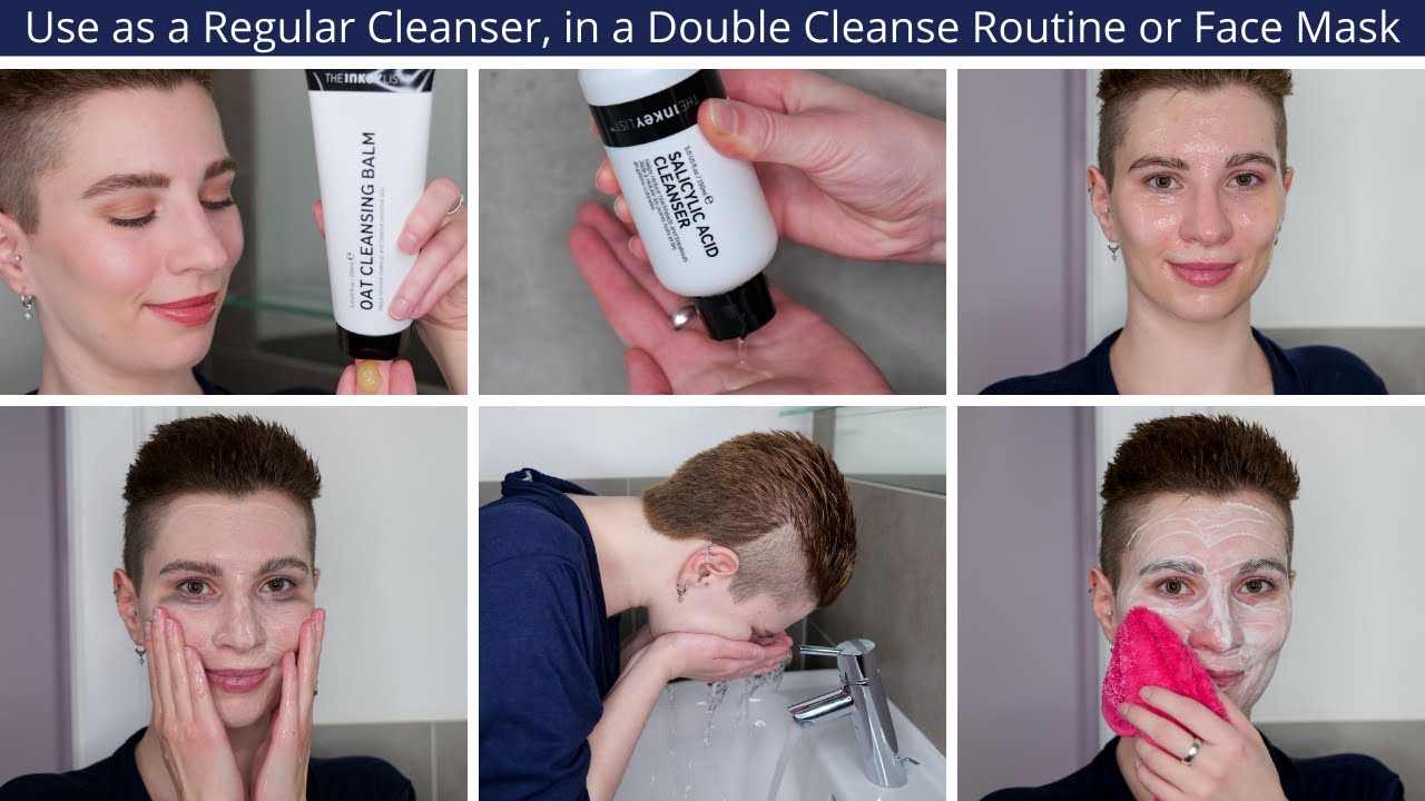 How to use The Inkey List Oat Cleansing Balm