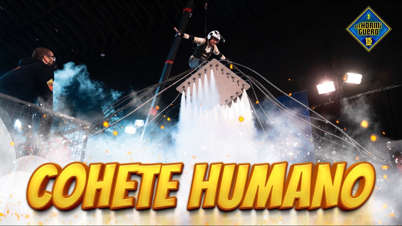 &iexcl;Marron se convierte en un cohete humano! - Ciencia - El Hormiguero