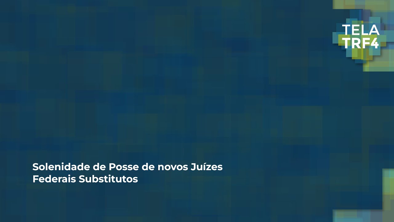 Solenidade de Posse de novos Juízes Federais Substitutos (27/03)