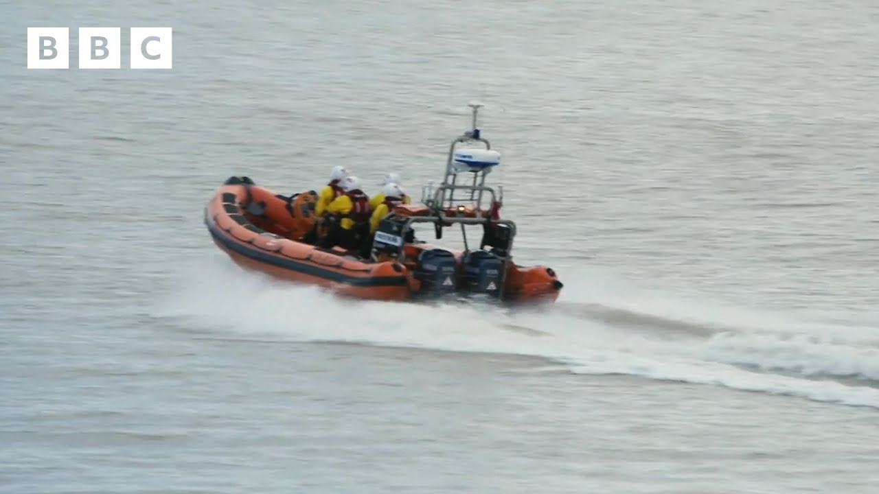 Fisherman resuscitated after drowning at sea | Saving Lives at Sea  - BBC