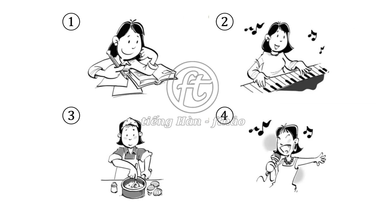nghe tiếng Hàn qua bài tập_chọn hình 04_EPS - Topik 960 listening questions