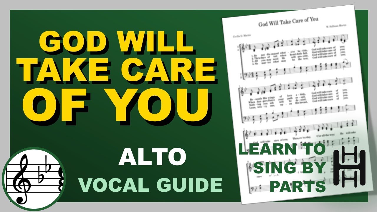 GOD WILL TAKE CARE OF YOU Vocal Alto Bb Major