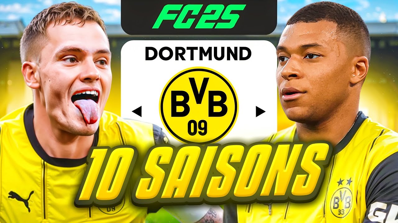 Ich habe Borussia Dortmund für 10 Saisons übernommen! 🏆🚀