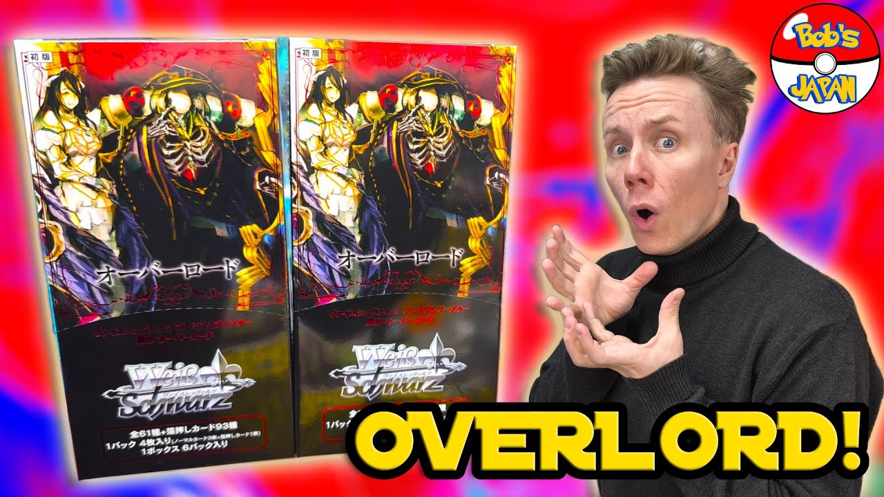 Overlord Weiss Schwartz Premium Booster Box Opening — So-bin Art Is Unreal! Beautiful pulls! 🥰