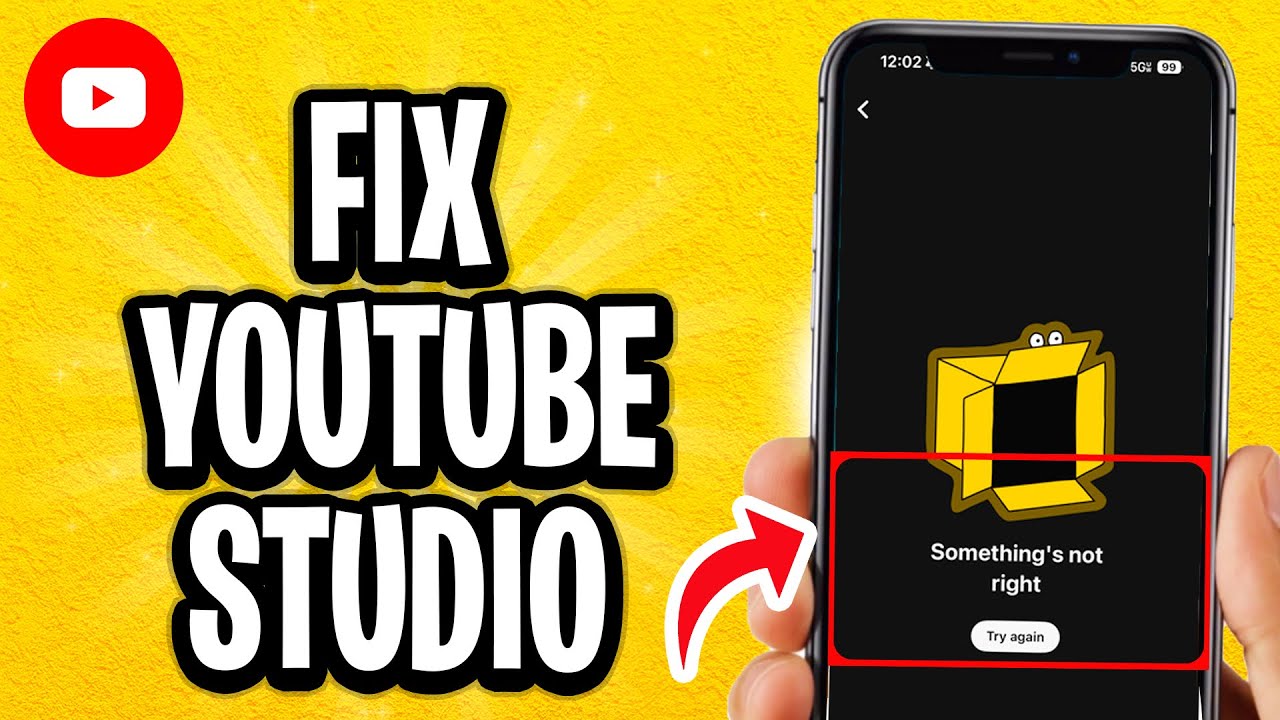 Как исправить проблему с неработающим YouTube Studio (Почему серверы YouTube Studio не работают)