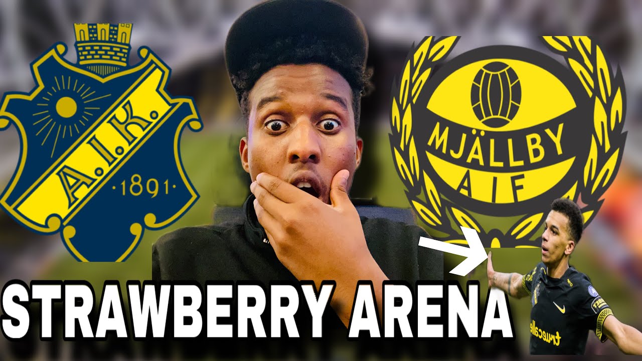 THE MOMMENT!! AIK WON THE FIRST GAME AT THE NEW STRAWBERRY ARENA!! AIK - MJÄLLBY AIF ( 1-0 ) 2024