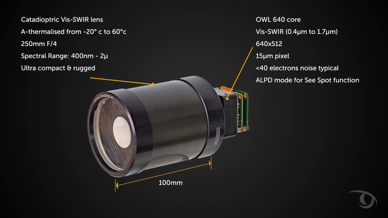 Raptor OWL 640 SWIR video