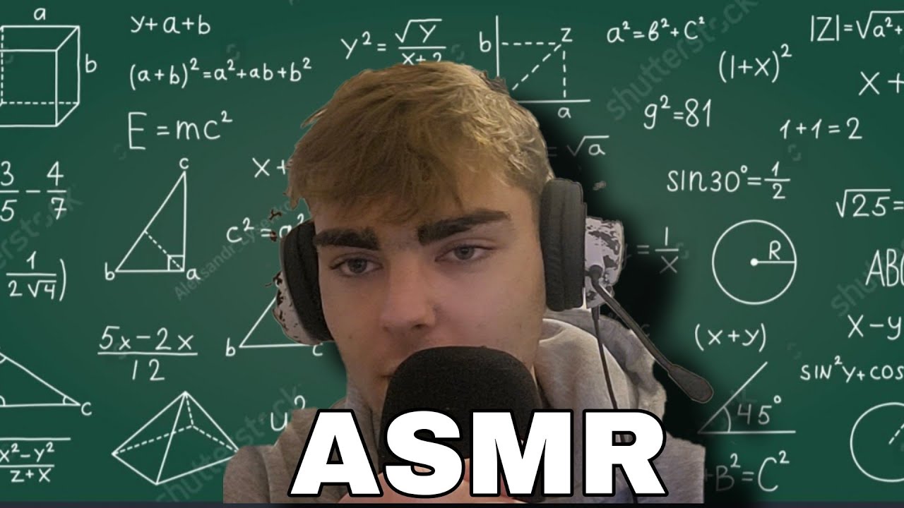 ASMR Je chuchote des formules de maths (partie 2)