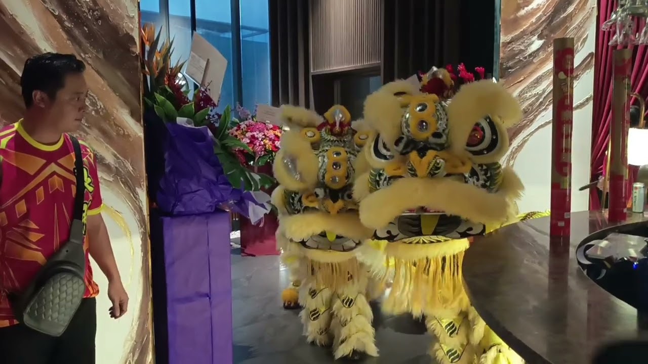 Leong Sheng Lion Dance @Grand Opening FuBar FuPot #highlights 