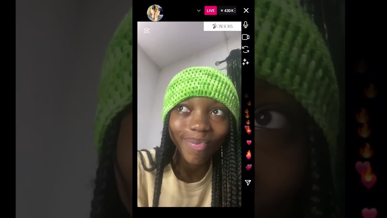 19 yr old African girl Instagram Live feet. (@001MissMercy on twitter/x)