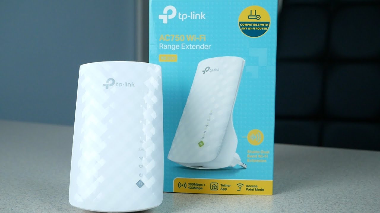 Repeater TP-Link RE200 LAN (802.11b/g/n/ac 750Mb/s)
