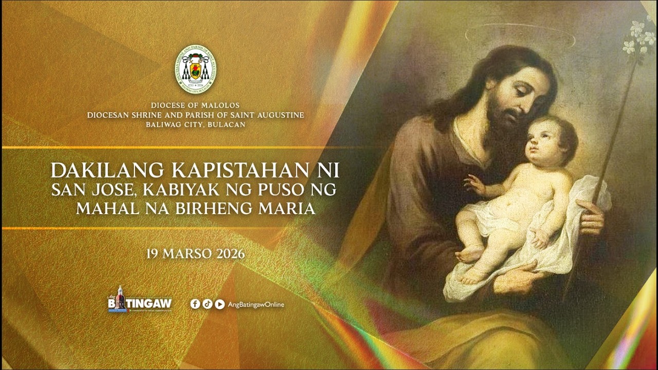 03.19.2026 | BANAL NA MISA | 7:00 AM | Bisita ng San Jose