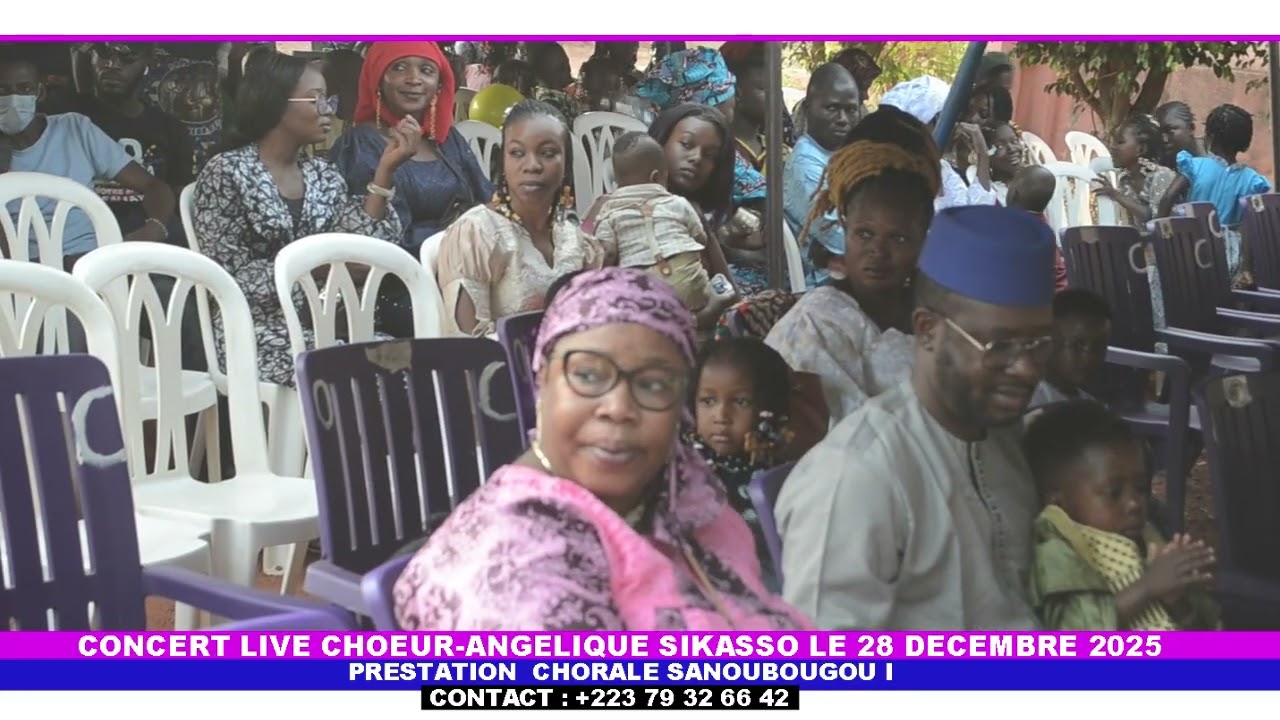 Concert Culturel de Noël Choeur Angélique 28/12/25  Skso                Chorale Catho. Sanoubougou 