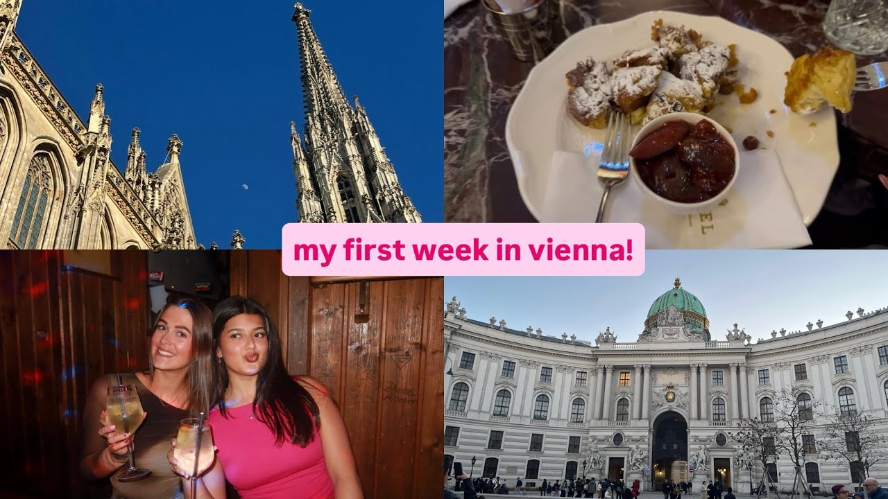 vlog #6: moving to vienna! my first week abroad🌍🇦🇹