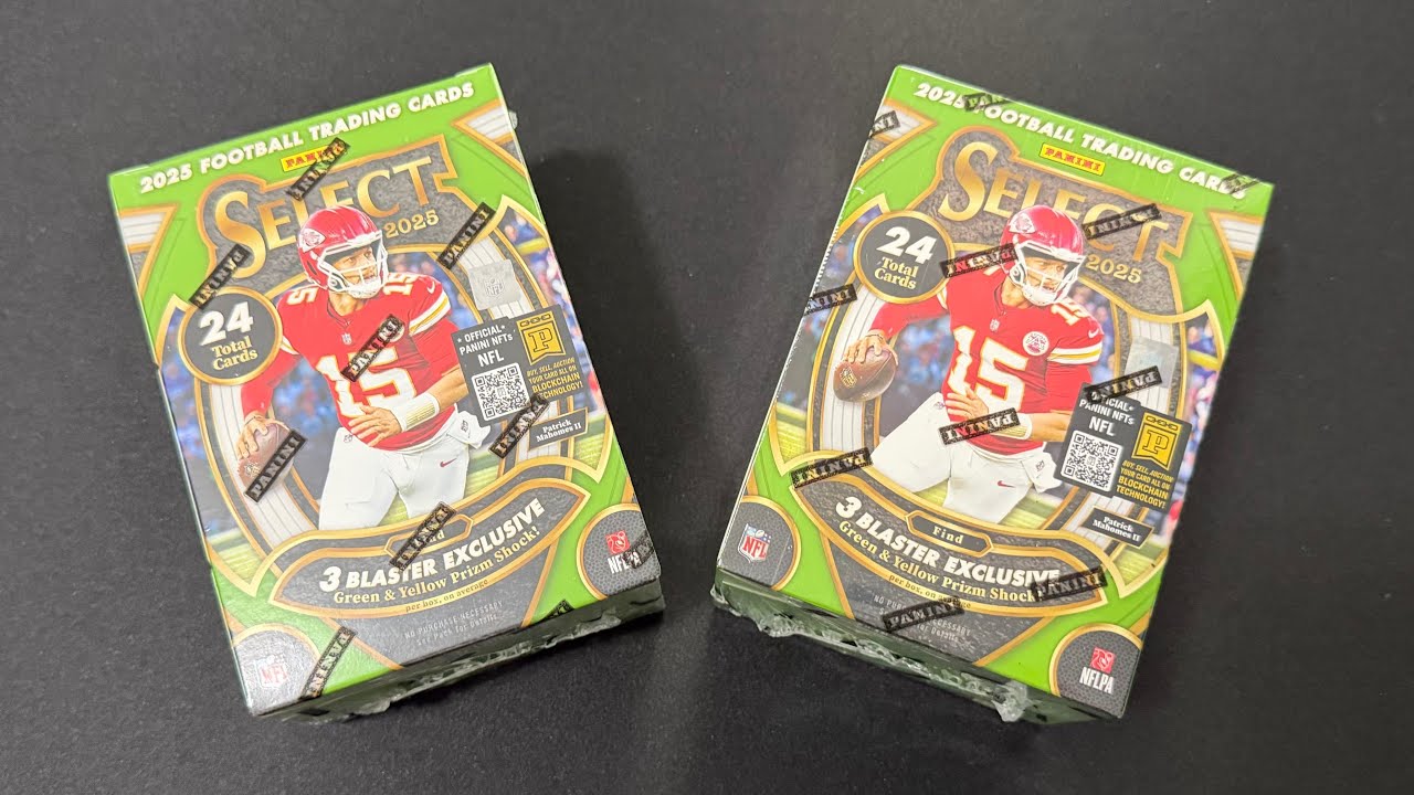 2 numbered cards from players on the same team! What are the odds?! 2025 Panini Select!