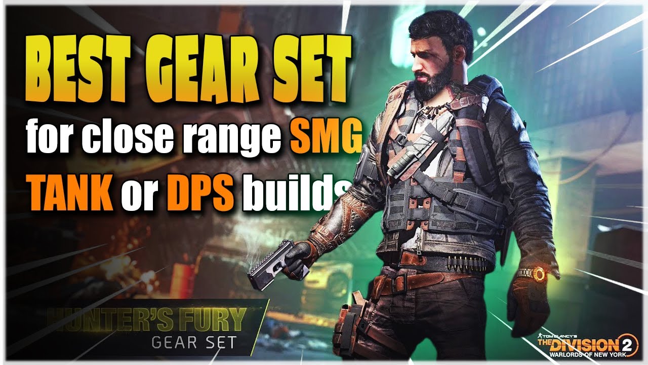 The Division 2 | THIS GEAR MAKES SMG SO POWERFULL | HUNTER'S FURY GEAR SET SMG BUILD