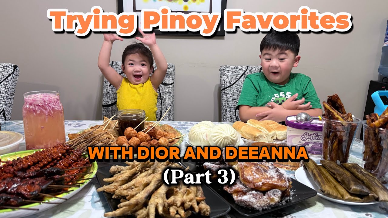 Trying Pinoy Favorites with Dior and Deeanna (part 3)