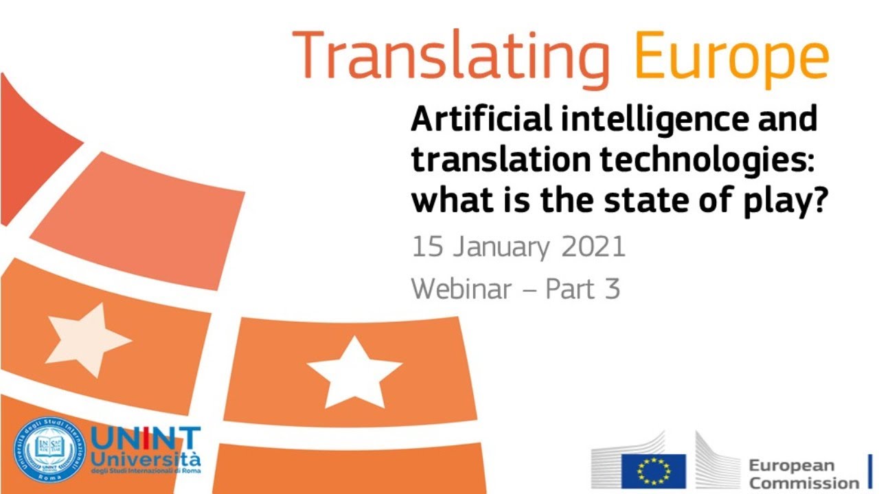 AI and translation technologies-Part 3:AI and interpreting