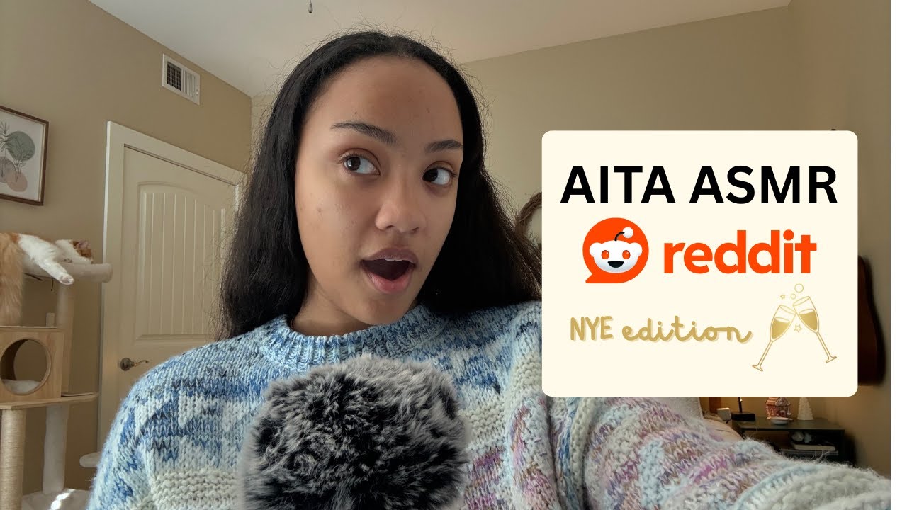 ASMR AITA Reddit Stories | New Year Edition | Whisper & Gum Chewing