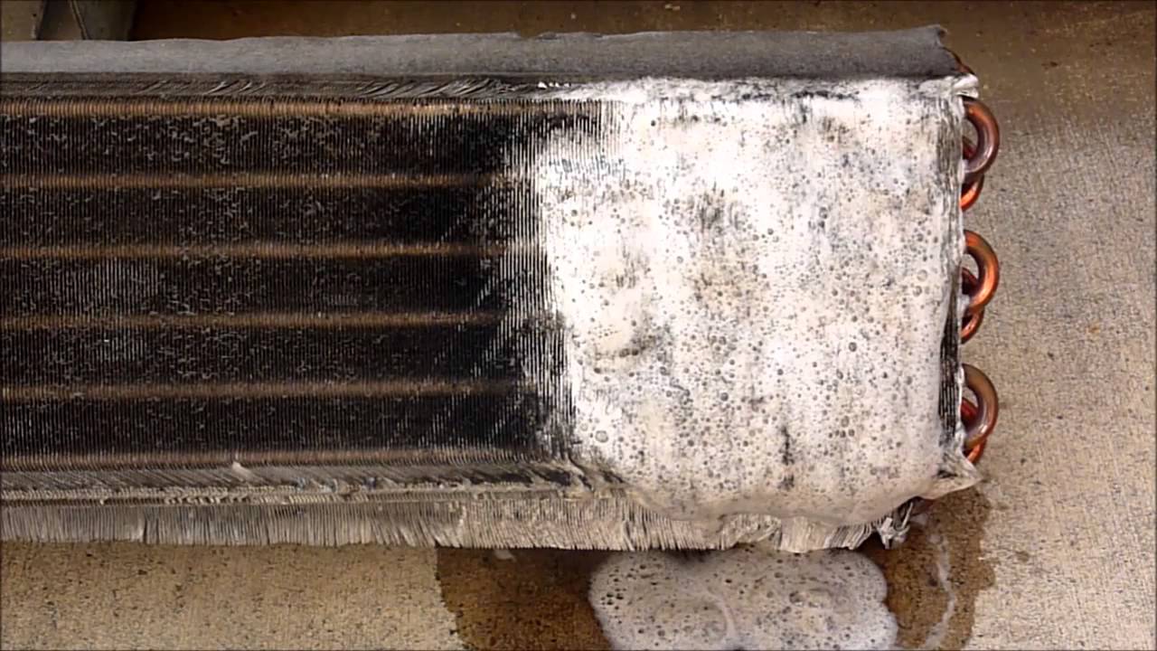 Foam Brite Condenser Cleaner Demonstration