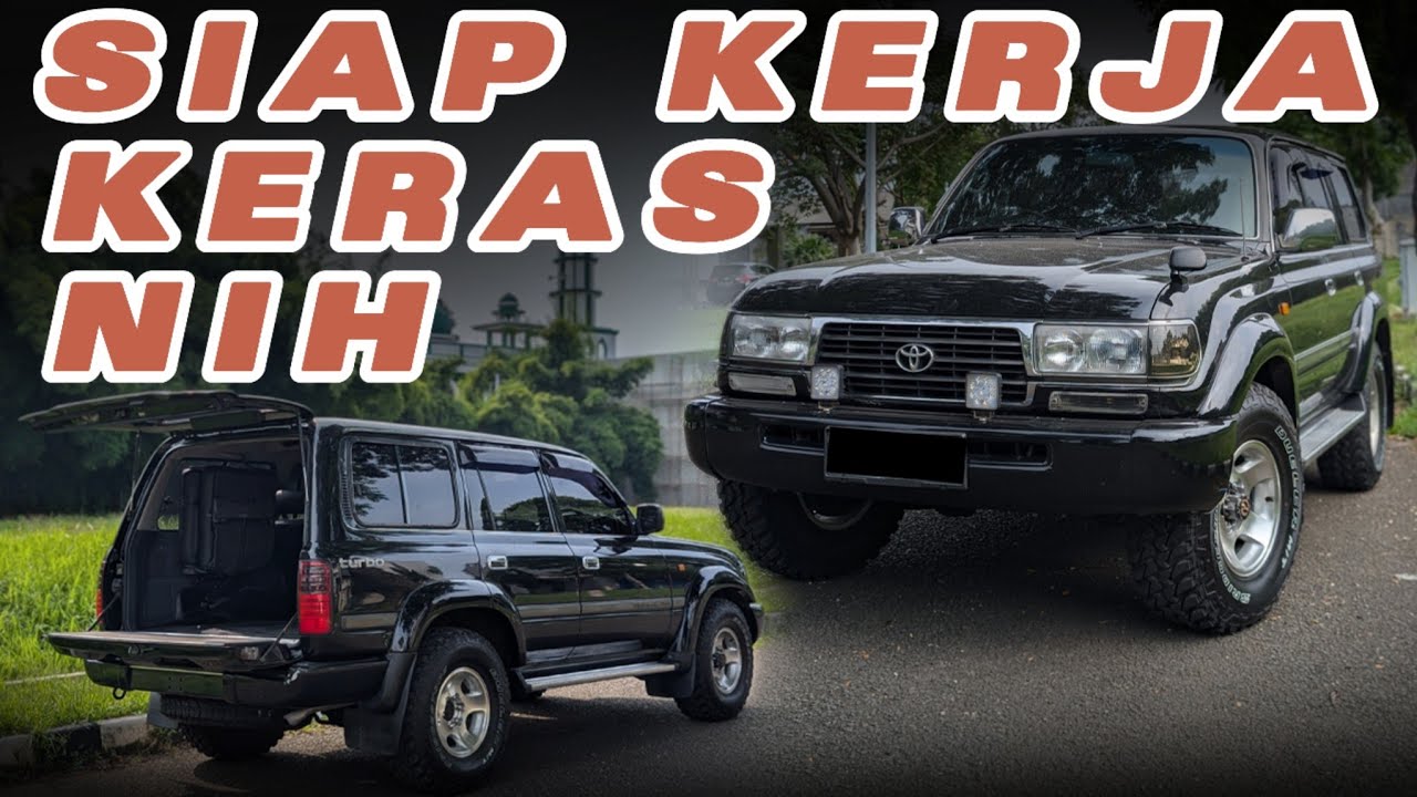 TOYOTA LAND CRUISER 80 SIAP KERJA KERAS NIH