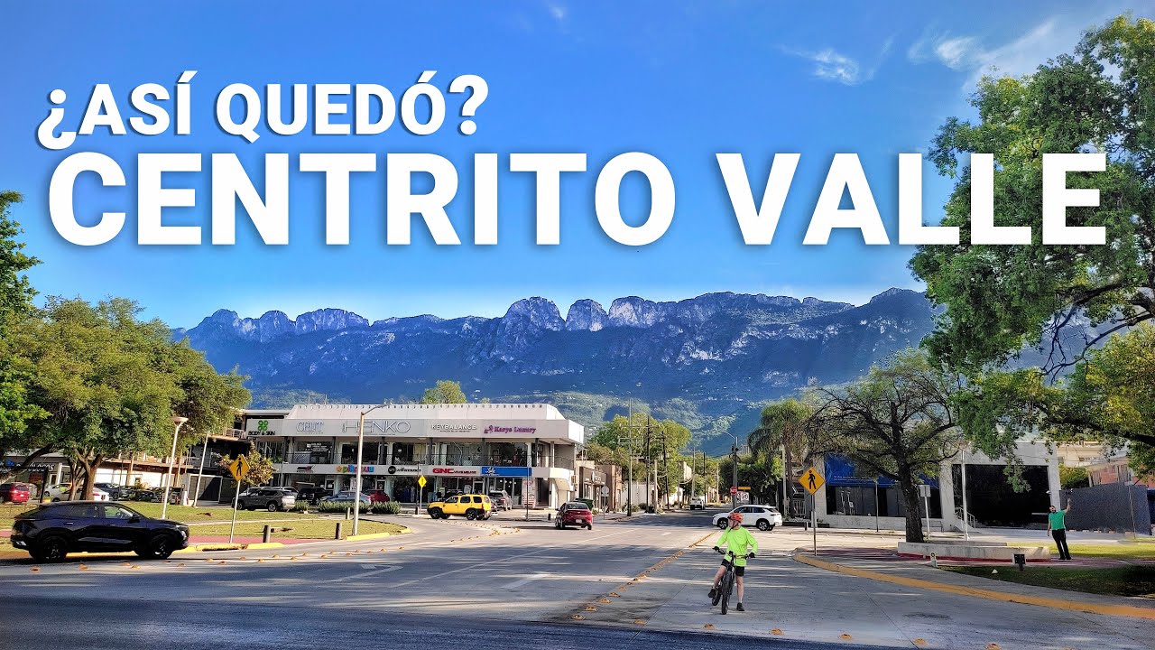 El NUEVO Centrito VALLE en SAN PEDRO Garza García ZM De MONTERREY ( Encontramos el avance de obras )