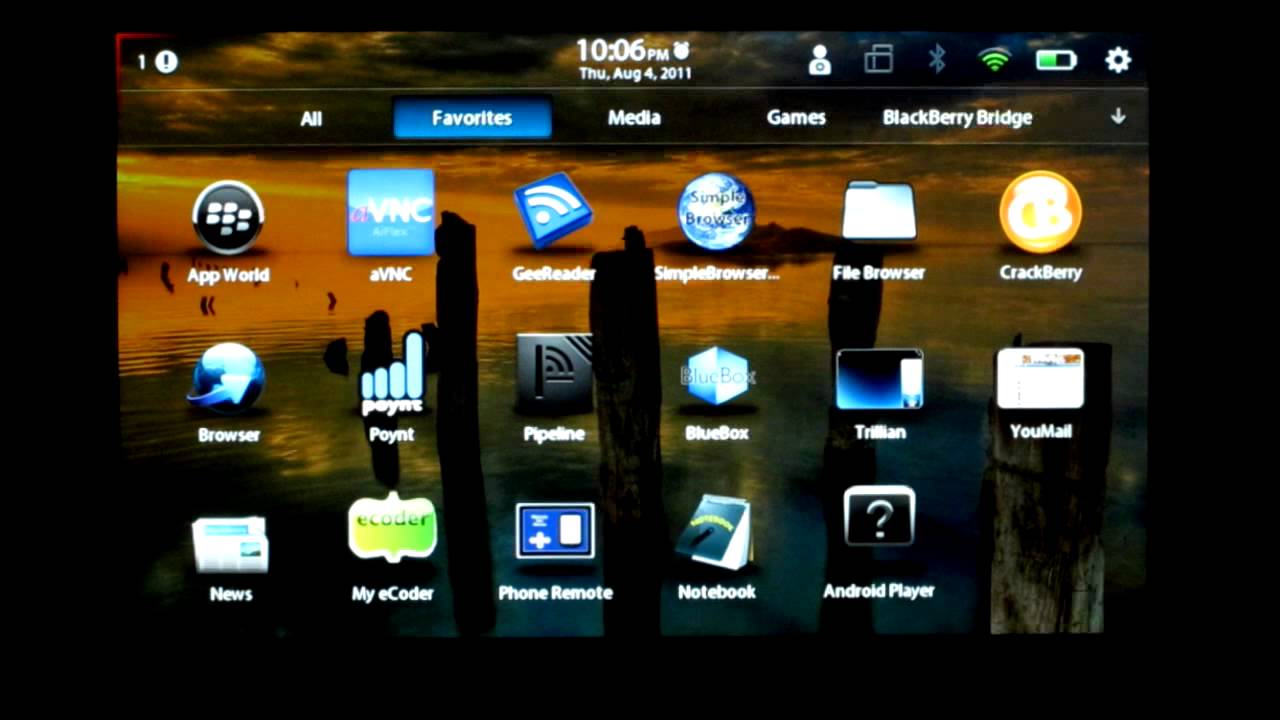 Setup Android player with Android Market on your PlayBook in 15 minutes or less.