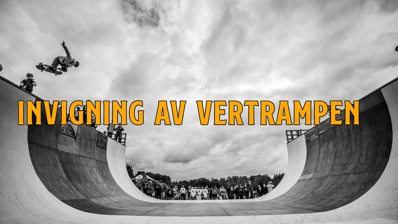&Ouml;rebro Skateboard inviger vertrampen