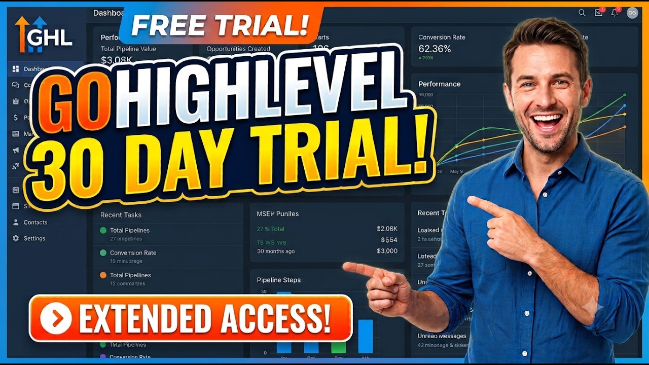 GoHighLevel Free Trial 2026 🟩 Get Gohighlevel 30 day trial