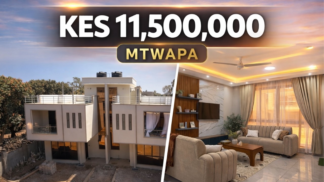 Mtwapa Villas for Sale | 3 Bedroom Gated Estate Homes from KES 11.5M