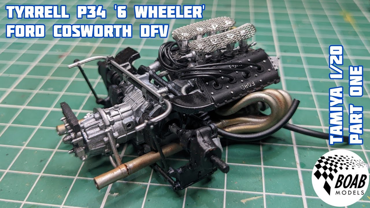 Tyrrell P34 'Six Wheeler' 1976 - Ford Cosworth DFV - Tamiya 1/20 Part 1
