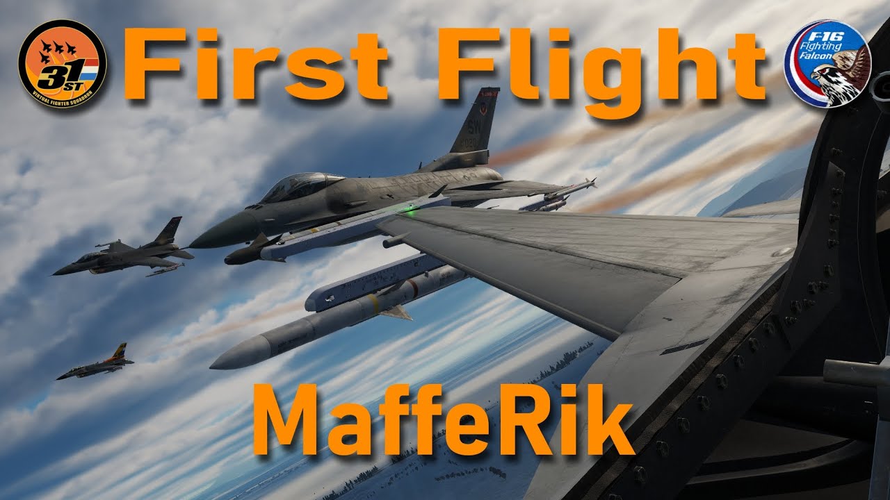 DCS: First Flight Mafferik - Escort/Sead/Strike Package