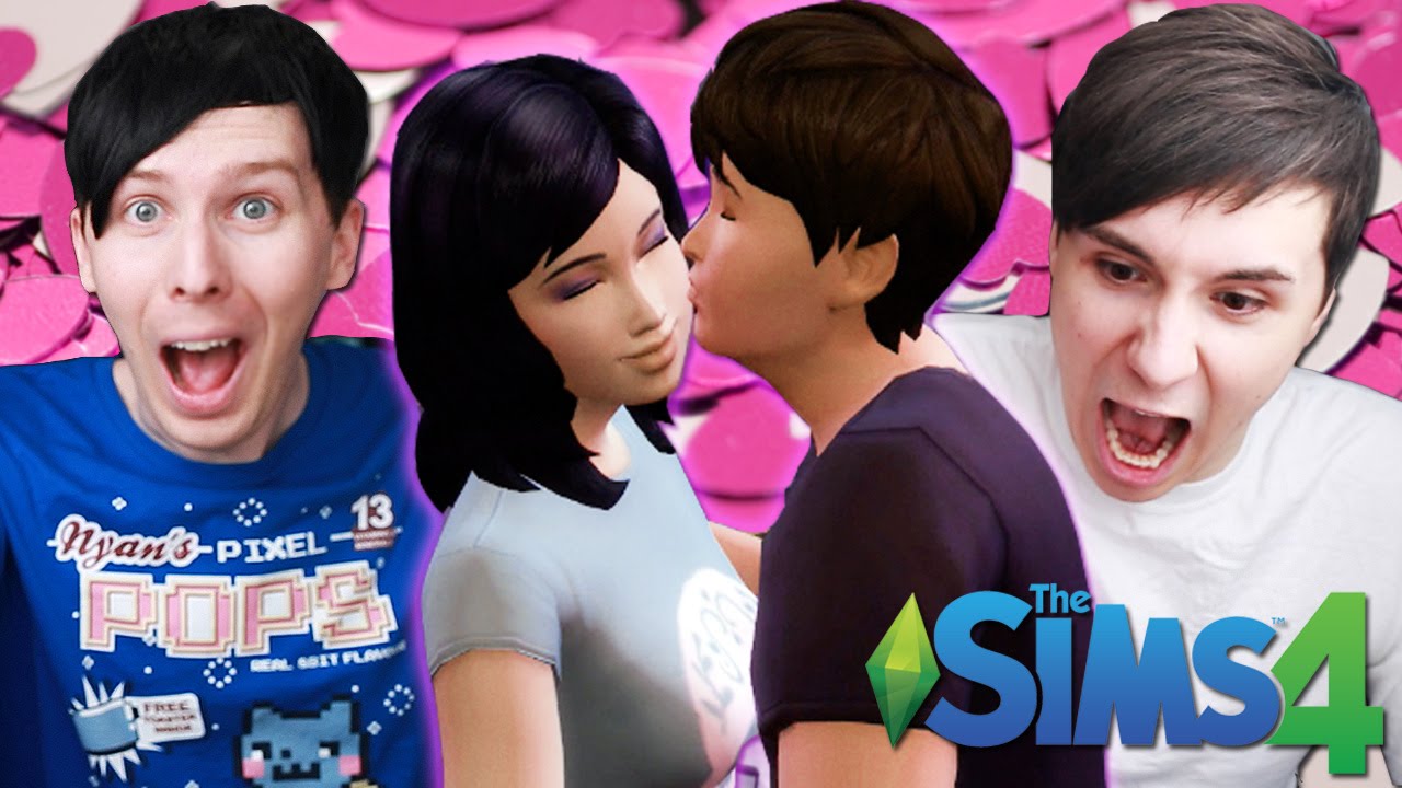 DIL GETS A GIRLFRIEND! - Dan and Phil Play: Sims 4 #17