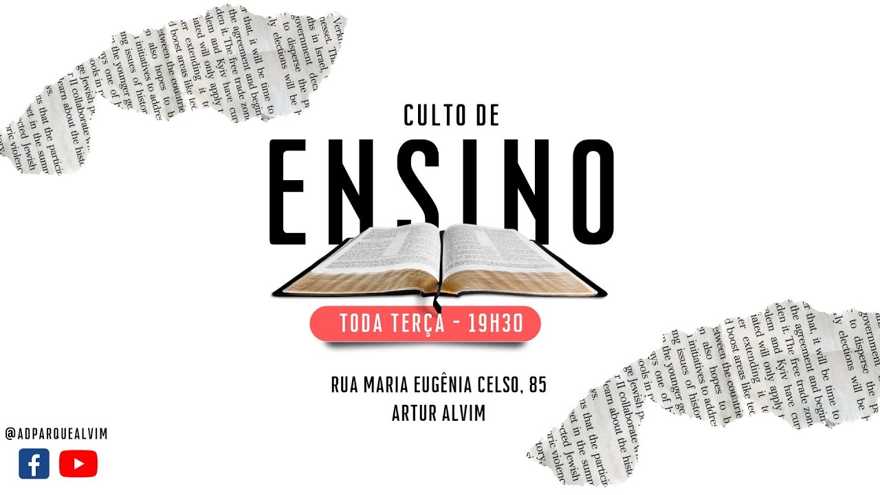 Culto de Ensino - 03 de fevereiro de 2026