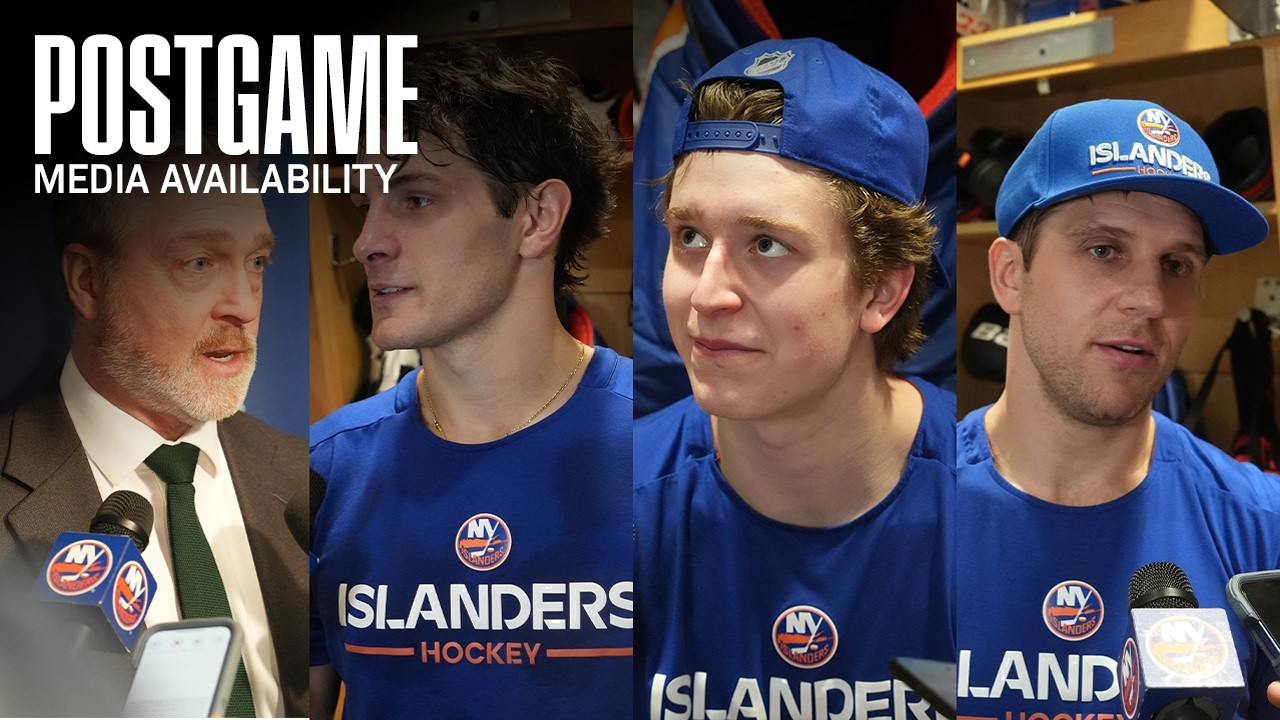 New York Islanders Postgame Availability | NYI at TOR