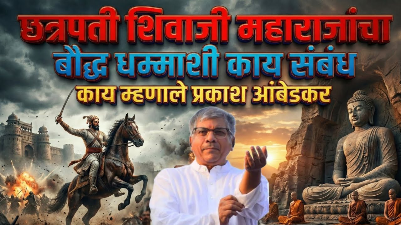 Buddha छत्रपती शिवाजी महाराजांचा बौद्ध धम्माशी काय संबंध |  Shivaji Maharaj Dr Ambedkar
