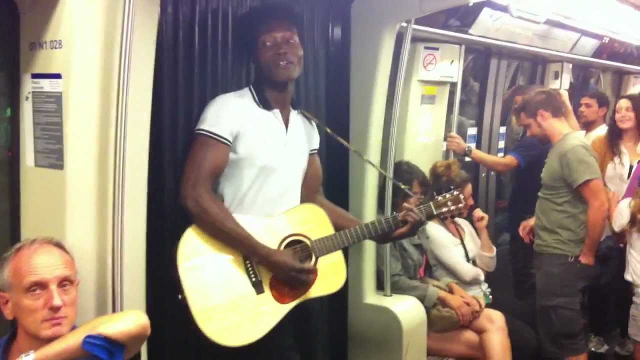 Benjamin Clementine 2012 Live in Paris (metro line 2)