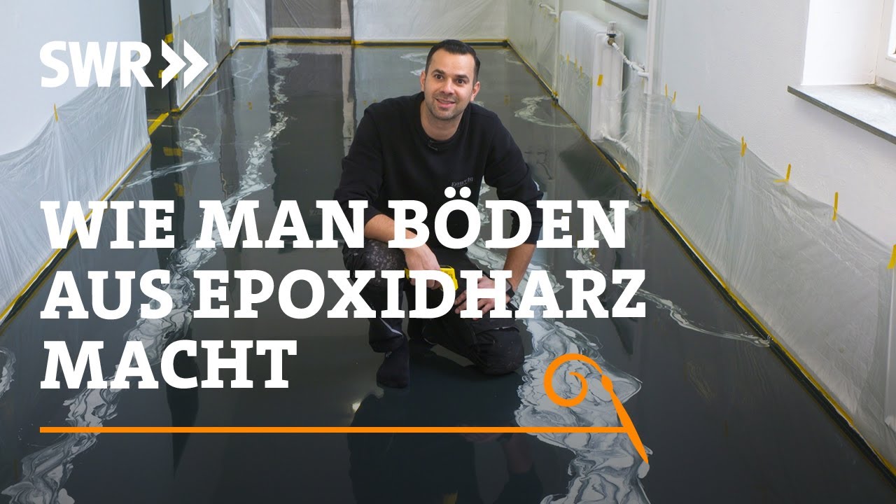 Wie man Böden aus Epoxidharz macht | SWR Handwerkskunst
