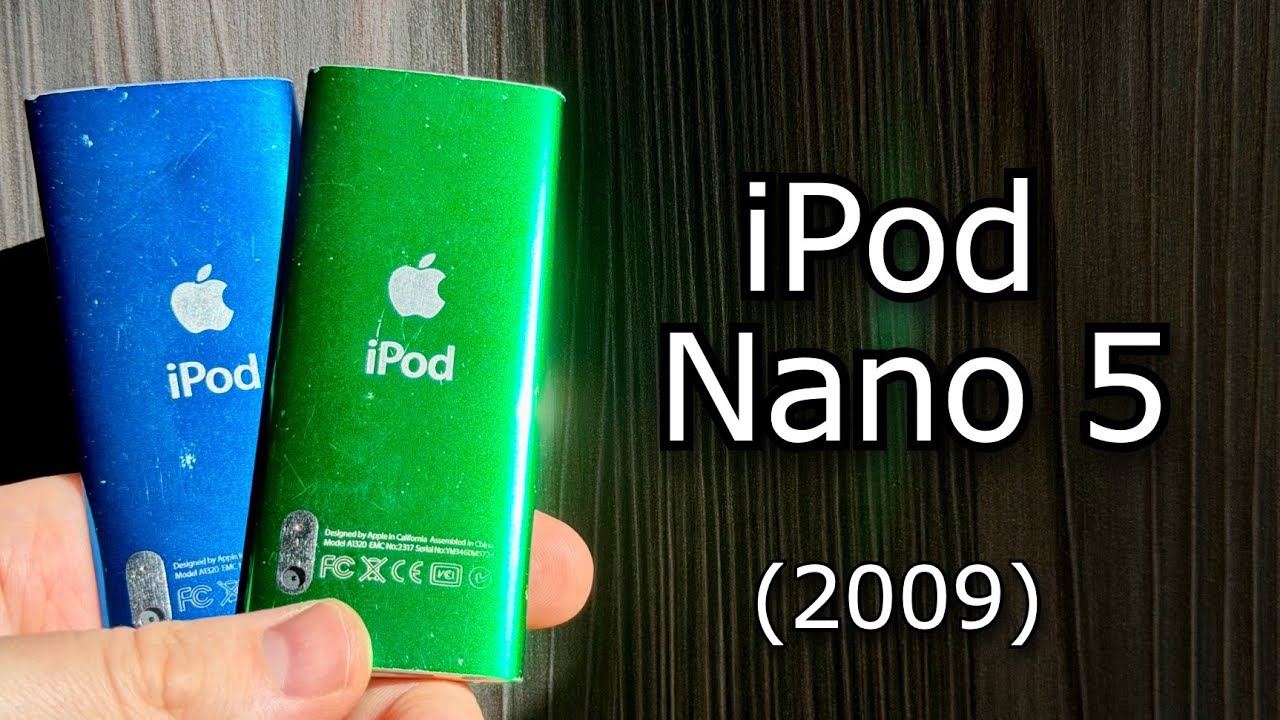 iPod Nano 5 из 2009 года! &mdash; Последний &laquo;настоящий&raquo; Nano