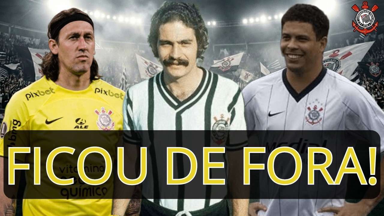 A IA montou o Corinthians perfeito… e deixou ídolos de fora! Você concorda?