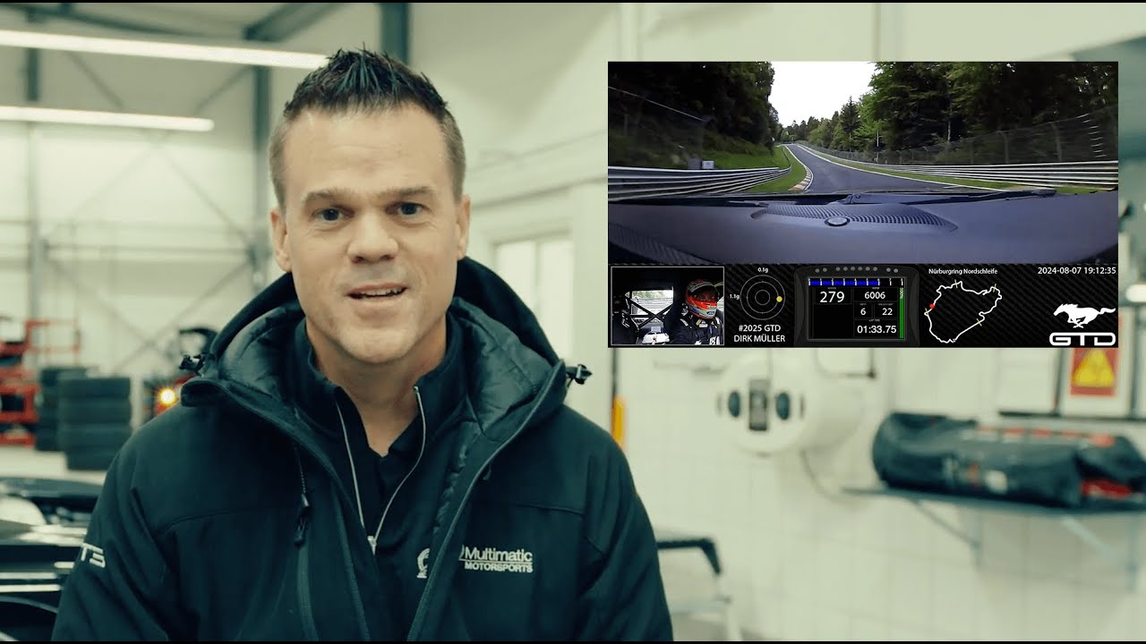 Ford MustangⓇ GTD: Sub-7-Minute Nürburgring Lap. Driver’s Commentary.