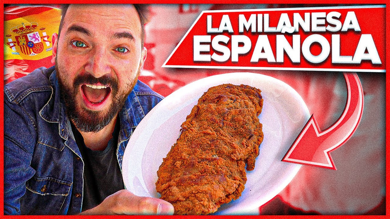 ARGENTINO PRUEBA EL CACHOPO - &iquest;LA MILANESA ESPA&Ntilde;OLA? - 4K