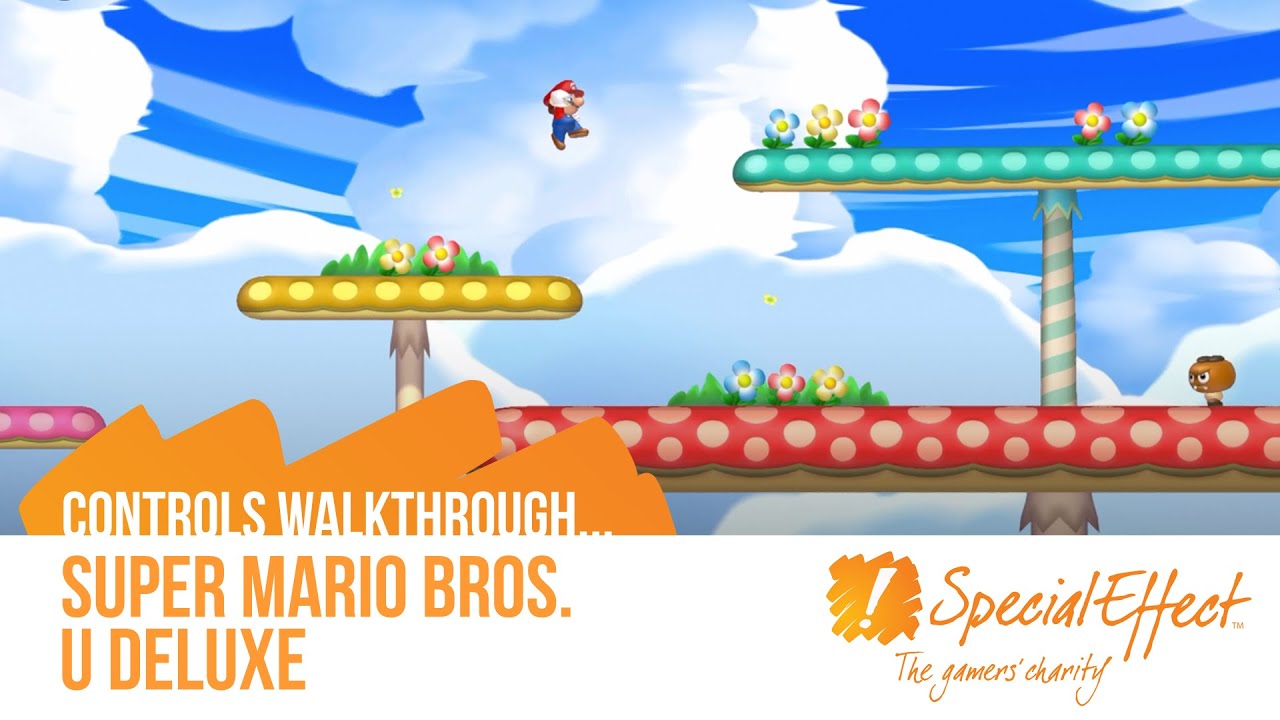 Super Mario Bros. U Deluxe | GameAccess Controls Walkthrough