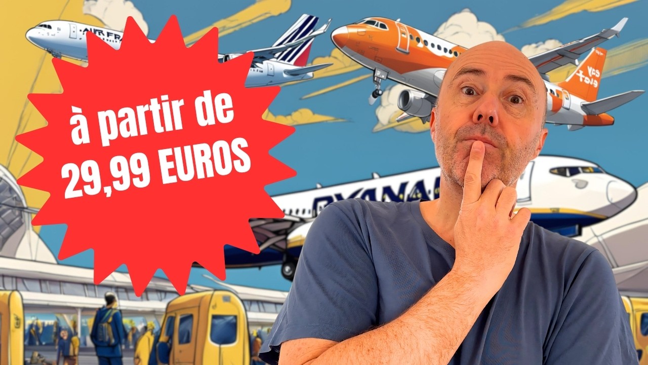 NE vous faites PAS avoir par les compagnies LOW COST
