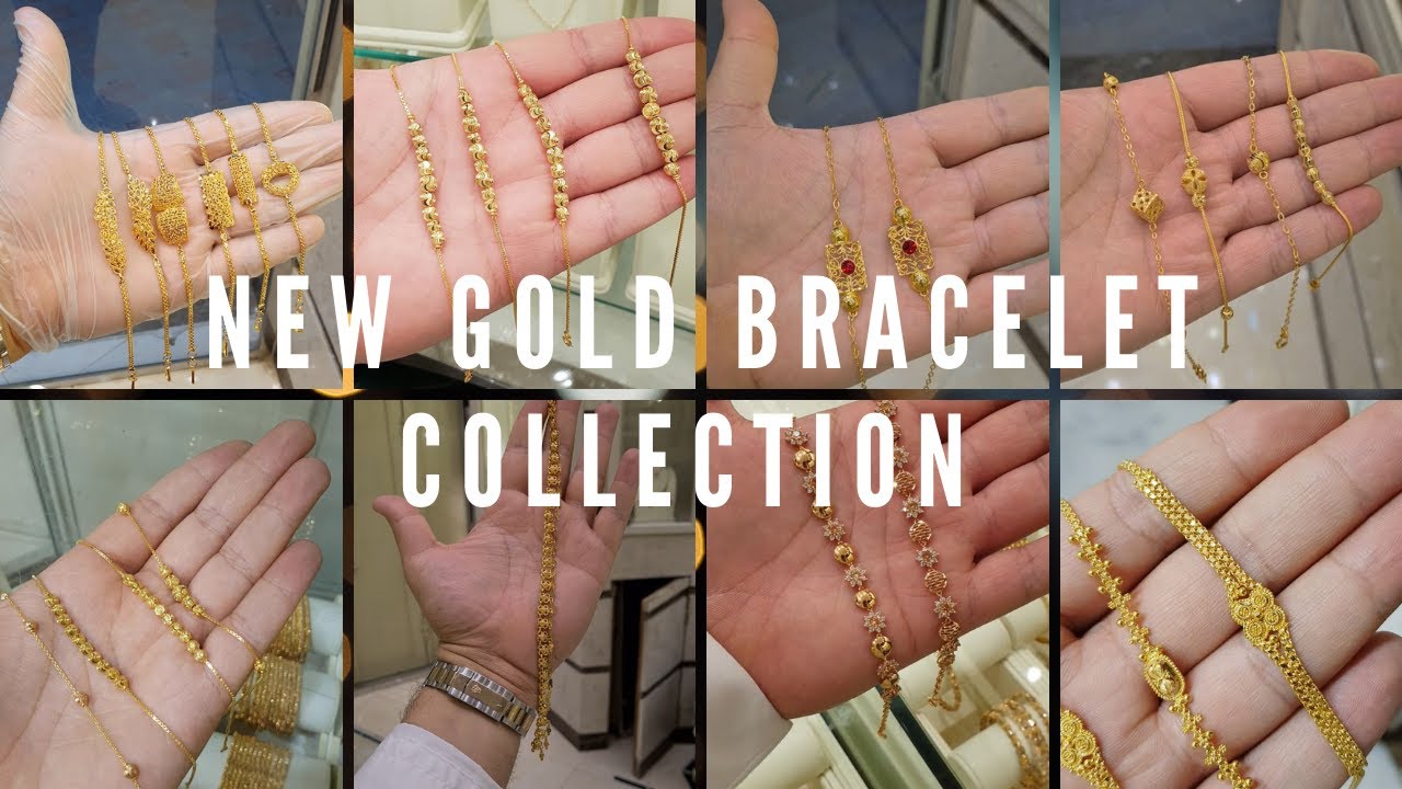 New Gold Bracelet Dailywear Designs || 22Ct Chain Model Gold Bracelet Collection